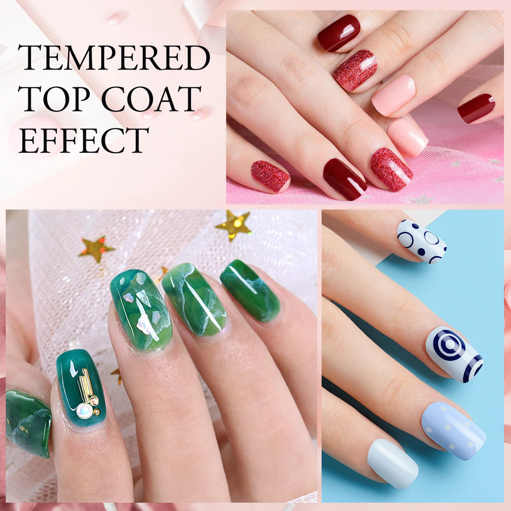 Esmalte de uñas en gel VENALISA VIP4 (7,5 ml): fórmula sin HEMA, acabado semipermanente, textura superior y larga duración; incluye capa superior (top coat) templada.