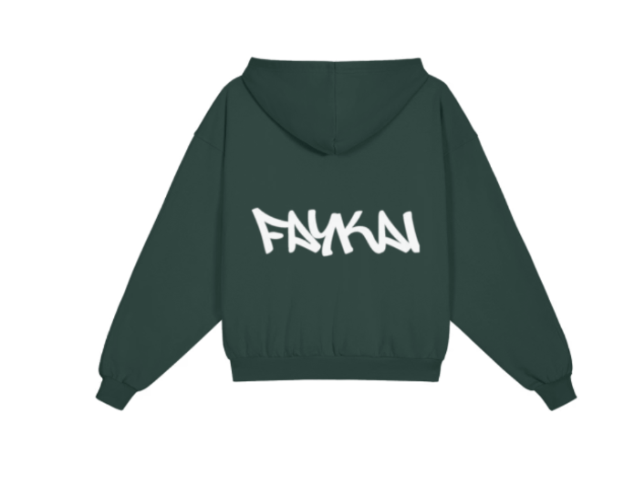 Sudadera 𝓕𝓐𝓨𝓚𝓐𝓘 UNISEX con cremallera + bolsillos