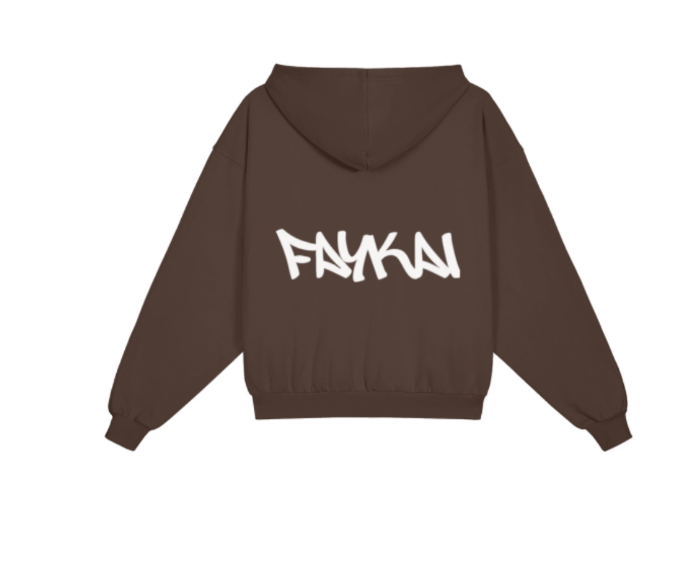 Sudadera 𝓕𝓐𝓨𝓚𝓐𝓘 UNISEX con cremallera + bolsillos