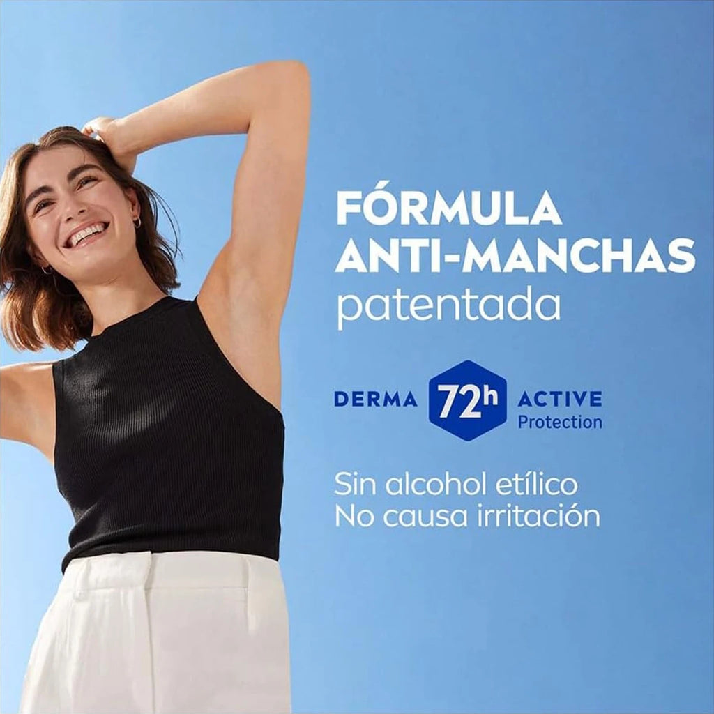 Desodorante en spray Nivea Black & White Invisible Original 200 ml, 6 unidades (200 ml x 6)