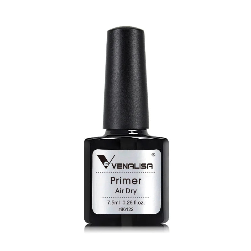 Esmalte de uñas en gel VENALISA VIP4 (7,5 ml): fórmula sin HEMA, acabado semipermanente, textura superior y larga duración; incluye capa superior (top coat) templada.