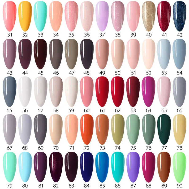 Esmalte de uñas en gel VENALISA VIP4 (7,5 ml): fórmula sin HEMA, acabado semipermanente, textura superior y larga duración; incluye capa superior (top coat) templada.