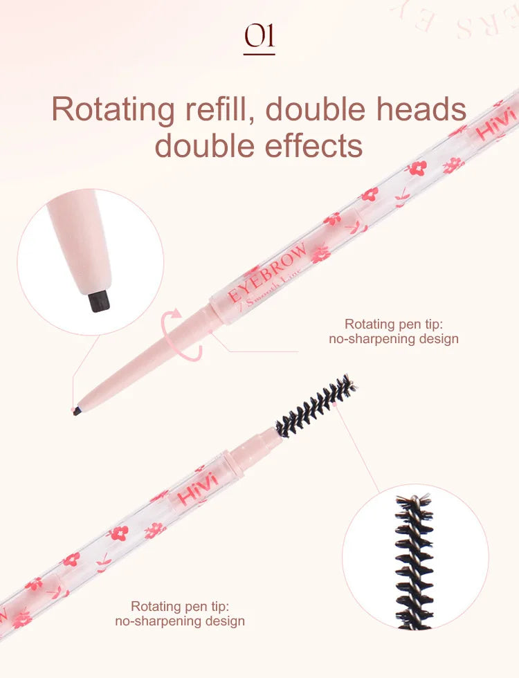 Set de belleza de 8 piezas con labial, corrector, sombra de ojos, producto para cejas y rubor.