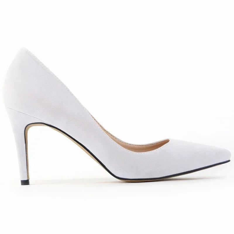 Zapatos de tacón tipo salón (stilettos) para mujer: elegantes, sexis, con punta afilada y cómodos. Ideales para oficina, fiestas o bodas.