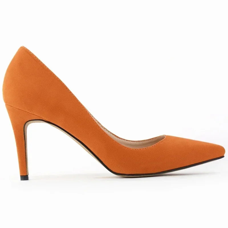 Zapatos de tacón tipo salón (stilettos) para mujer: elegantes, sexis, con punta afilada y cómodos. Ideales para oficina, fiestas o bodas.