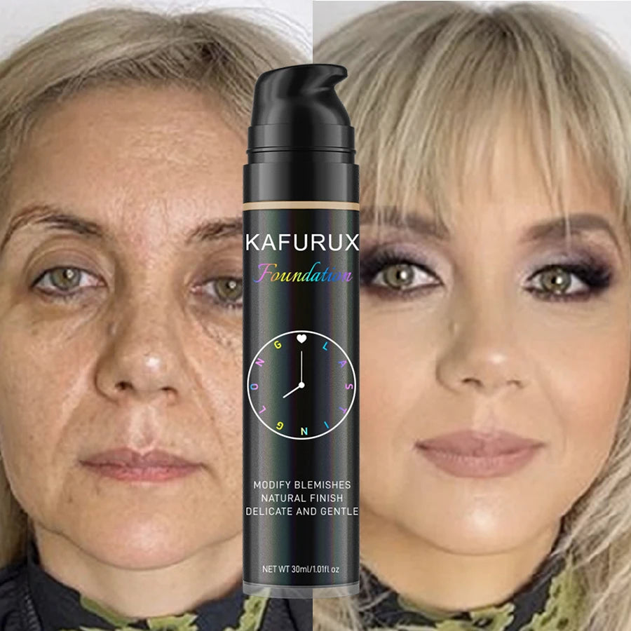 Base de maquillaje líquida en 8 tonos con corrector eficaz; resistente al agua y al sudor. Maquillaje facial coreano profesional, base cosmética. Ideal para regalo.