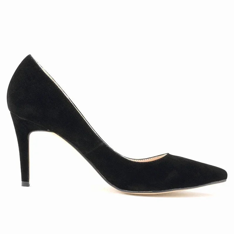 Zapatos de tacón tipo salón (stilettos) para mujer: elegantes, sexis, con punta afilada y cómodos. Ideales para oficina, fiestas o bodas.