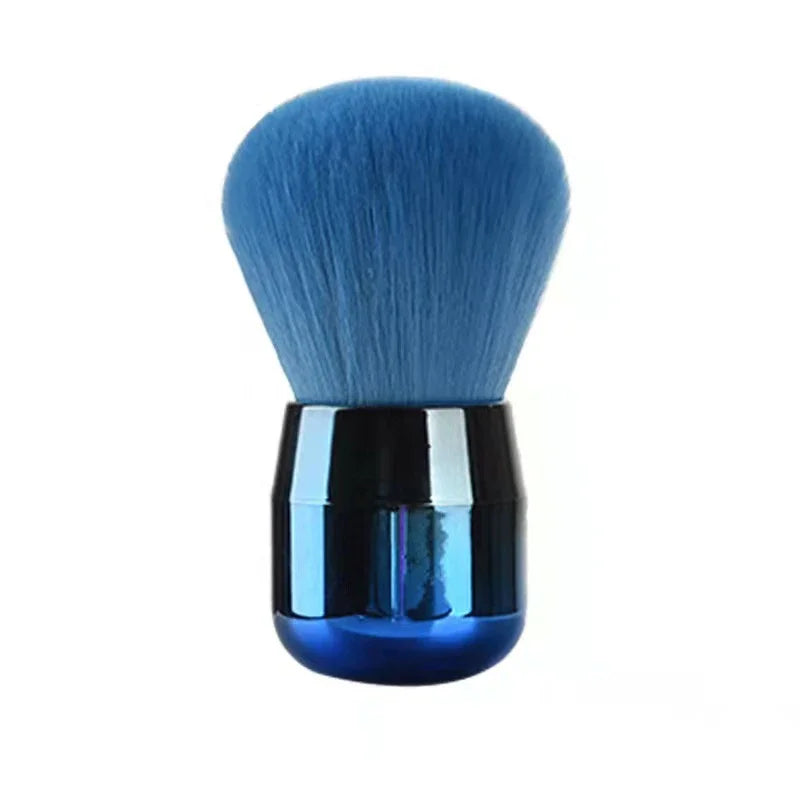 1 cepillo profesional tipo seta para manicura (limpieza de polvo, aplicación de gel/pintura o maquillaje) – Accesorio y herramienta de manicura
