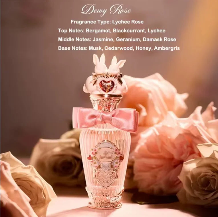 Perfume Flowerknows Eau de Parfum "The Strawberry Cupid" (50 ml / 1,7 oz): fragancia floral gourmand duradera para mujer, ideal para regalo.