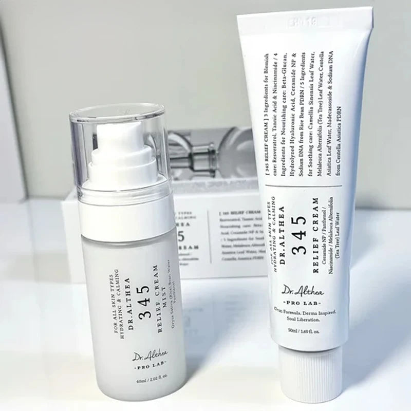 Nueva línea de cuidado de la piel coreana: crema antioxidante y reparadora facial, esencia suave con vitamina C y spray hidratante (100 ml).