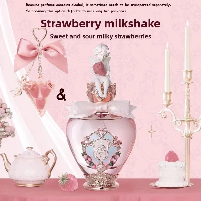 Perfume Flowerknows Eau de Parfum "The Strawberry Cupid" (50 ml / 1,7 oz): fragancia floral gourmand duradera para mujer, ideal para regalo.
