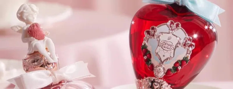 Perfume Flowerknows Eau de Parfum "The Strawberry Cupid" (50 ml / 1,7 oz): fragancia floral gourmand duradera para mujer, ideal para regalo.