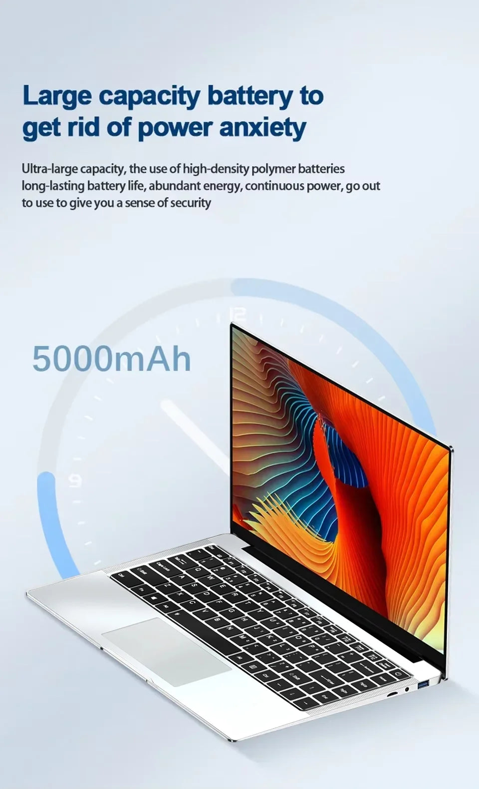 Nueva laptop 2026 con Windows 11, procesador Intel Atom X7 A3950, 12 GB de RAM, SSD de 512 GB o 1 TB, pantalla 1920x1080; ideal para gaming y oficina.