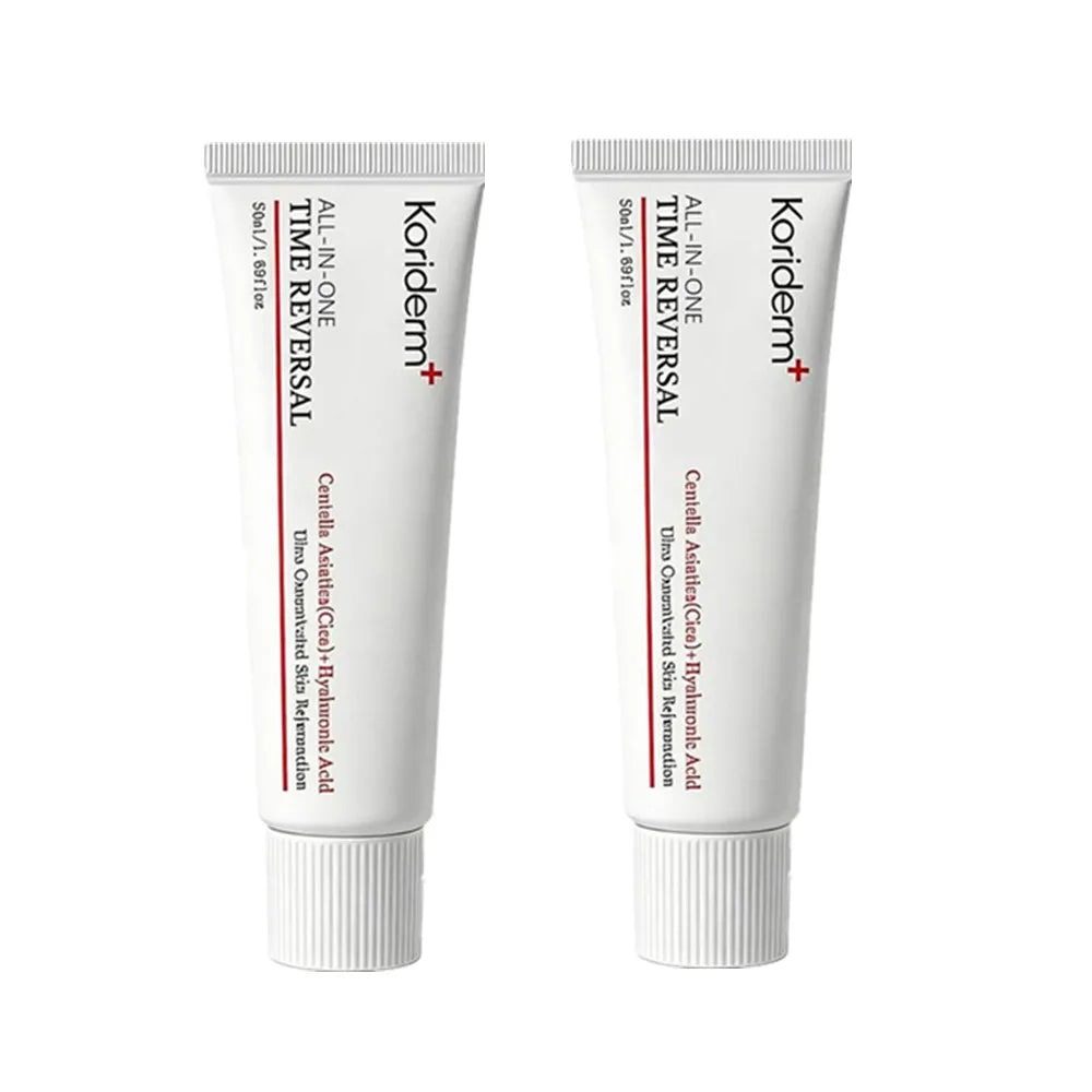 Crema hidratante facial integral Koriderm (50 ml): crema calmante y profundamente hidratante con centella asiática y ácido hialurónico.