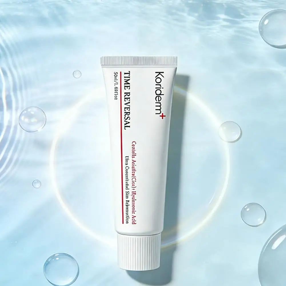 Crema hidratante facial integral Koriderm (50 ml): crema calmante y profundamente hidratante con centella asiática y ácido hialurónico.