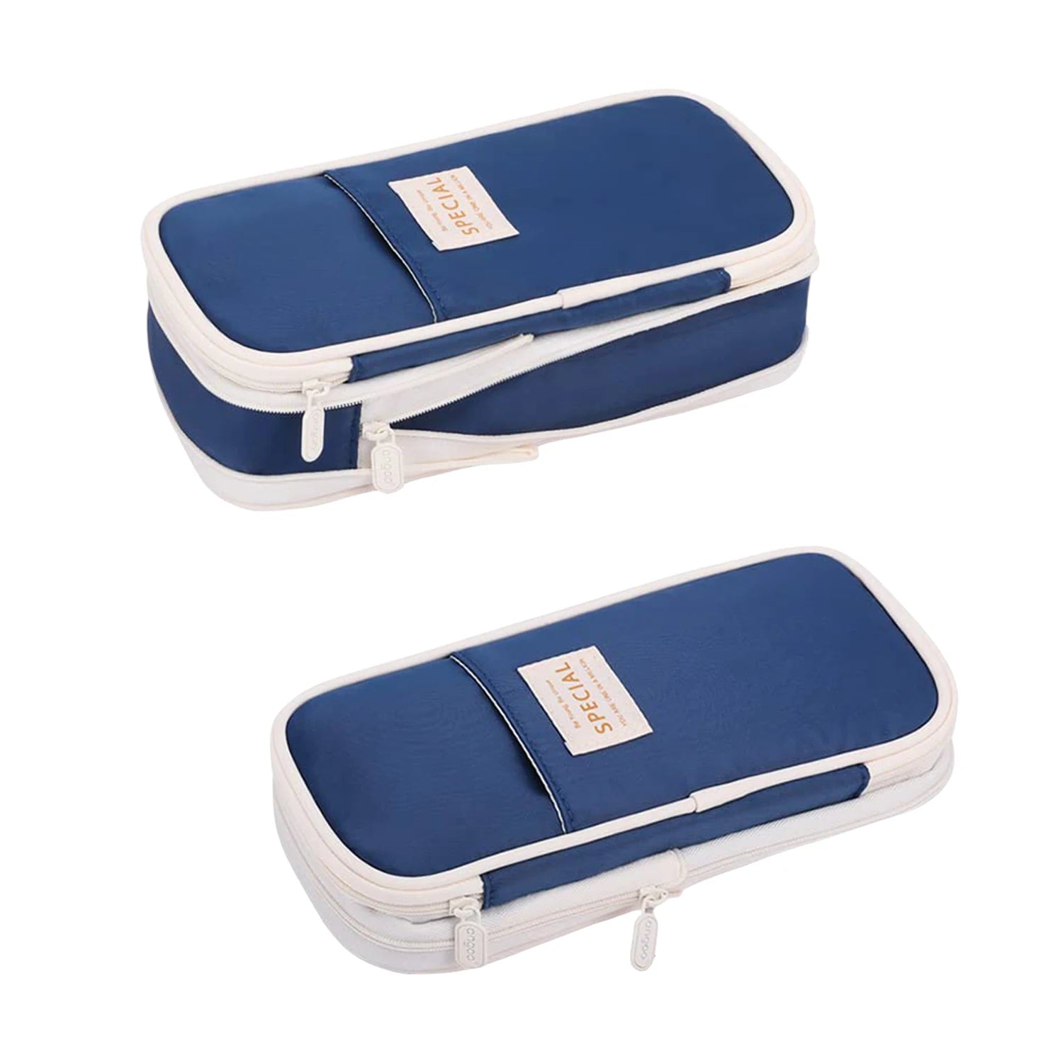 Estuches Kawaii de gran capacidad para lápices: estuche organizador tipo bolsa o caja para niñas, estudiantes y oficina; material de papelería escolar.