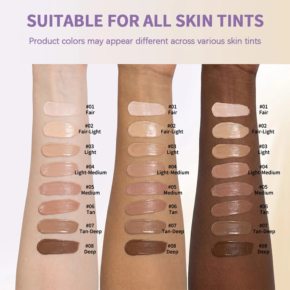 Crema hidratante con color, cobertura media, tono uniforme, protección solar ligera y maquillaje facial.