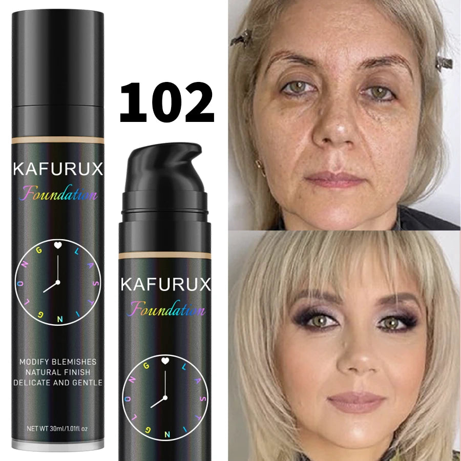 Base de maquillaje líquida en 8 tonos con corrector eficaz; resistente al agua y al sudor. Maquillaje facial coreano profesional, base cosmética. Ideal para regalo.