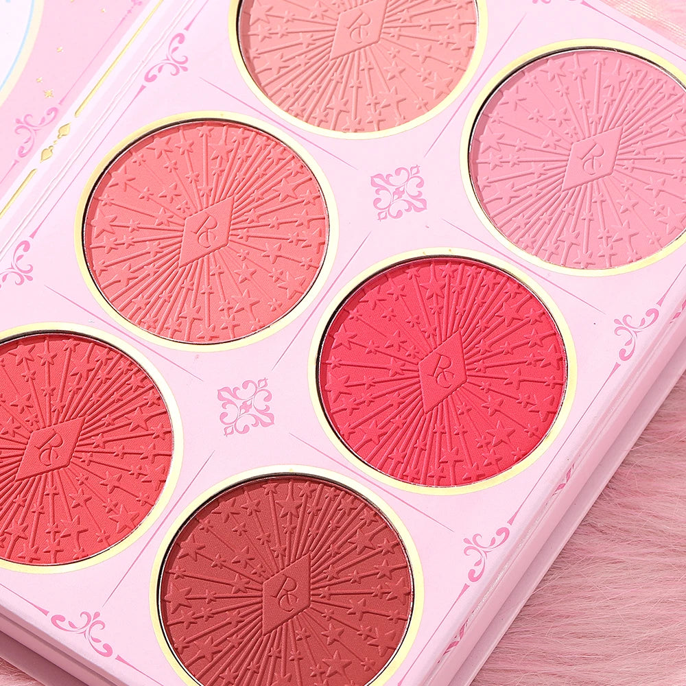 Paleta de maquillaje tipo libro «todo en uno» de 5 niveles: kit completo con 48 sombras de ojos, 6 coloretes, productos para contorno, iluminador y pomada para cejas, además de 6 labiales.