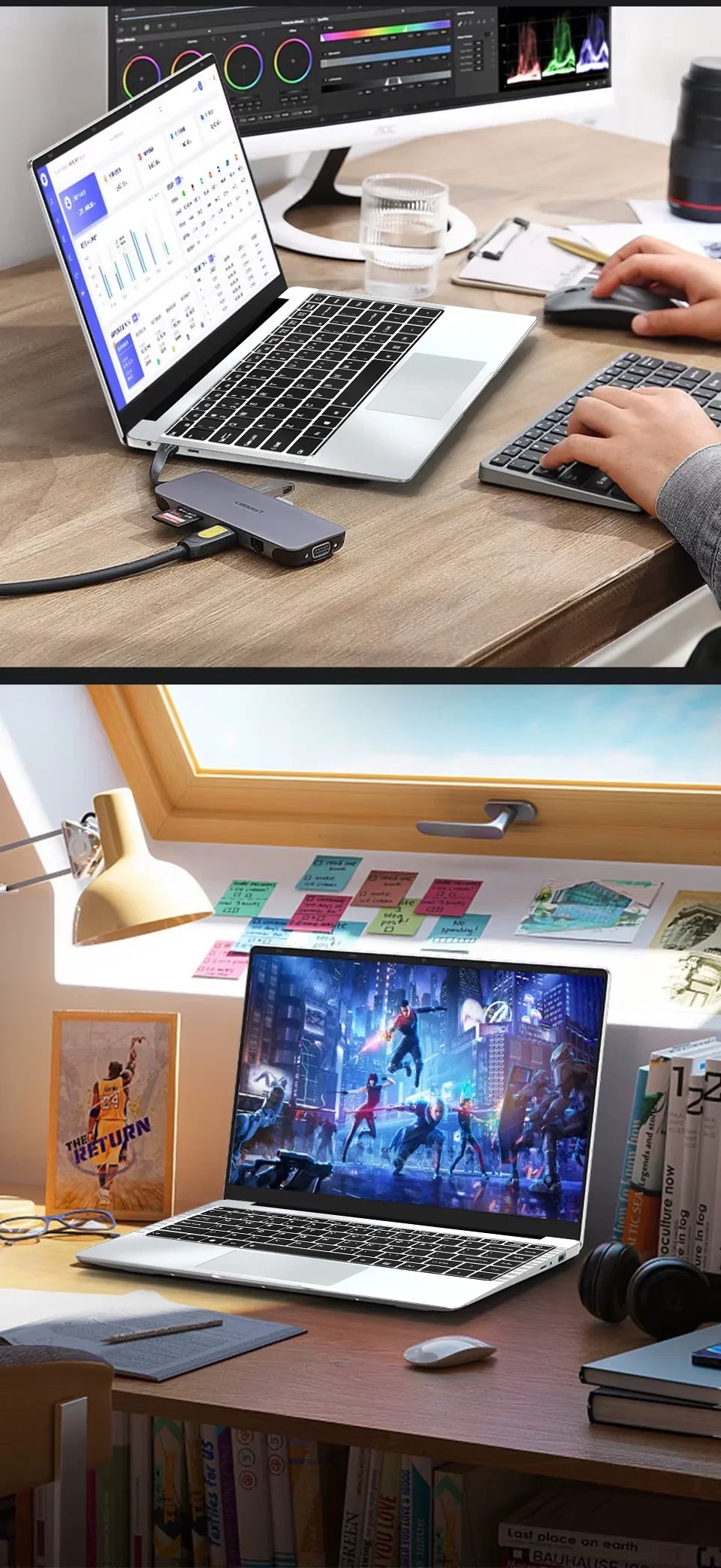 Nueva laptop 2026 con Windows 11, procesador Intel Atom X7 A3950, 12 GB de RAM, SSD de 512 GB o 1 TB, pantalla 1920x1080; ideal para gaming y oficina.