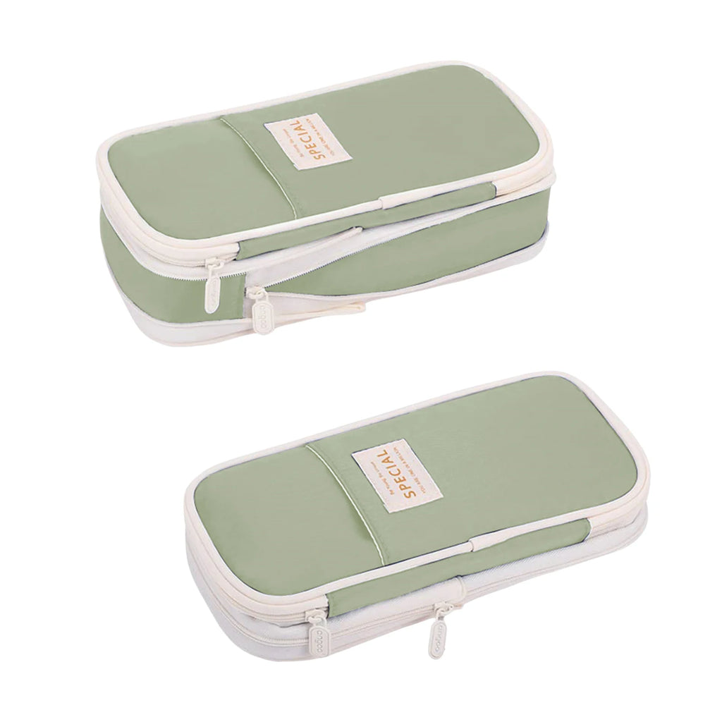 Estuches Kawaii de gran capacidad para lápices: estuche organizador tipo bolsa o caja para niñas, estudiantes y oficina; material de papelería escolar.