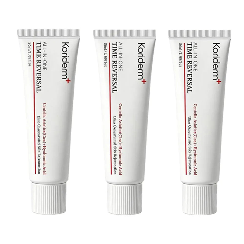 Crema hidratante facial integral Koriderm (50 ml): crema calmante y profundamente hidratante con centella asiática y ácido hialurónico.