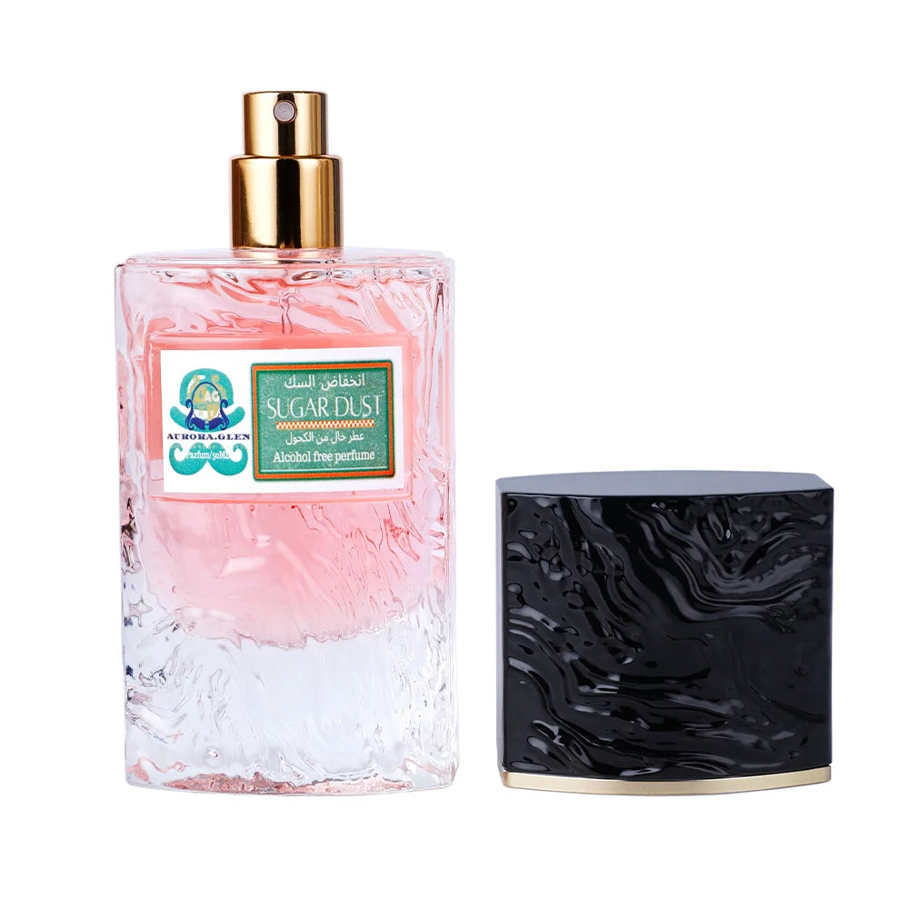 Perfume Eau de Toilette para mujer "Crystal Diamond Sweet Love" (50 ml) – Fragancia floral con notas de diamante y cristal negro.