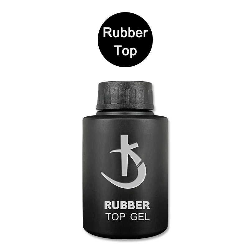 Lote KODI JYJ: Base y Top Coat para esmalte en gel, primer sin ácido, barniz híbrido semipermanente, top coat mate y base de goma (rubber base) espesa.