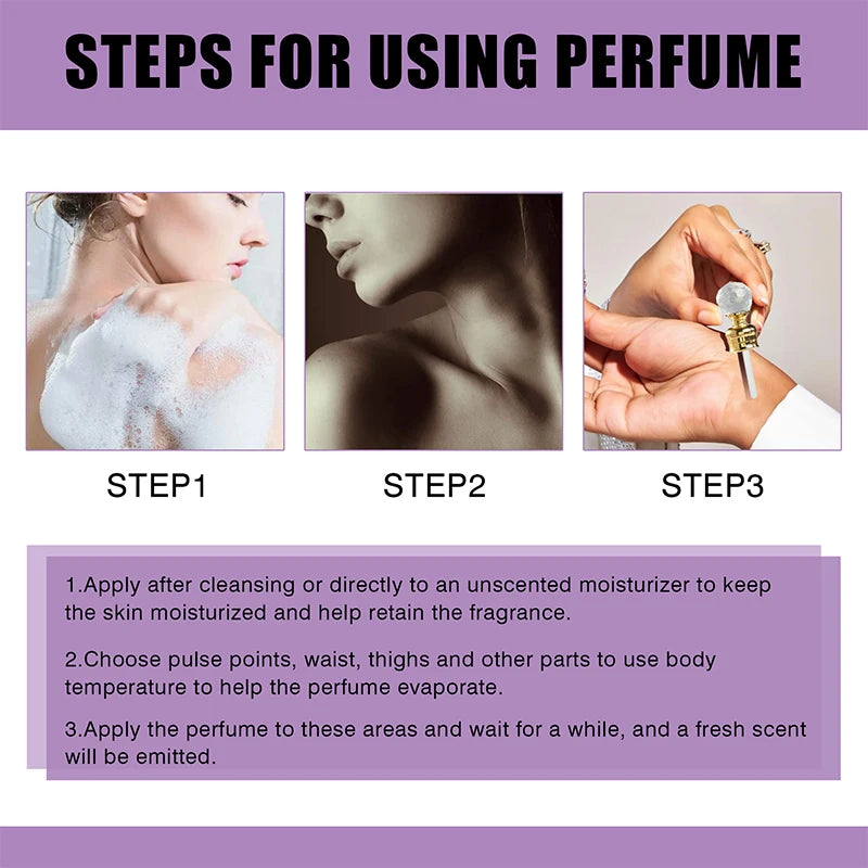Exquisito perfume árabe: fragancia duradera con notas frescas de vainilla, orquídea floral y un toque de diosa; ideal para citas románticas. Spray de 25 ml.