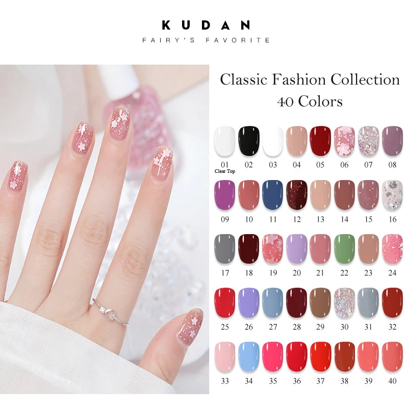Esmalte de uñas de 10 ml a base de agua, de secado rápido y larga duración; fórmula saludable con efecto iluminador; no requiere lámpara de secado.