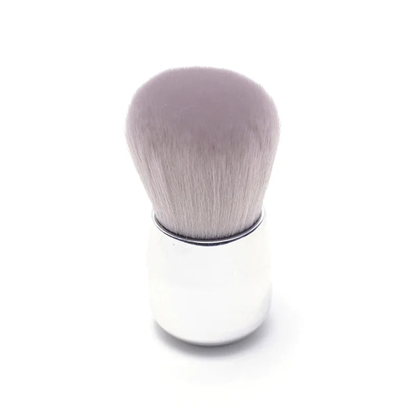1 cepillo profesional tipo seta para manicura (limpieza de polvo, aplicación de gel/pintura o maquillaje) – Accesorio y herramienta de manicura
