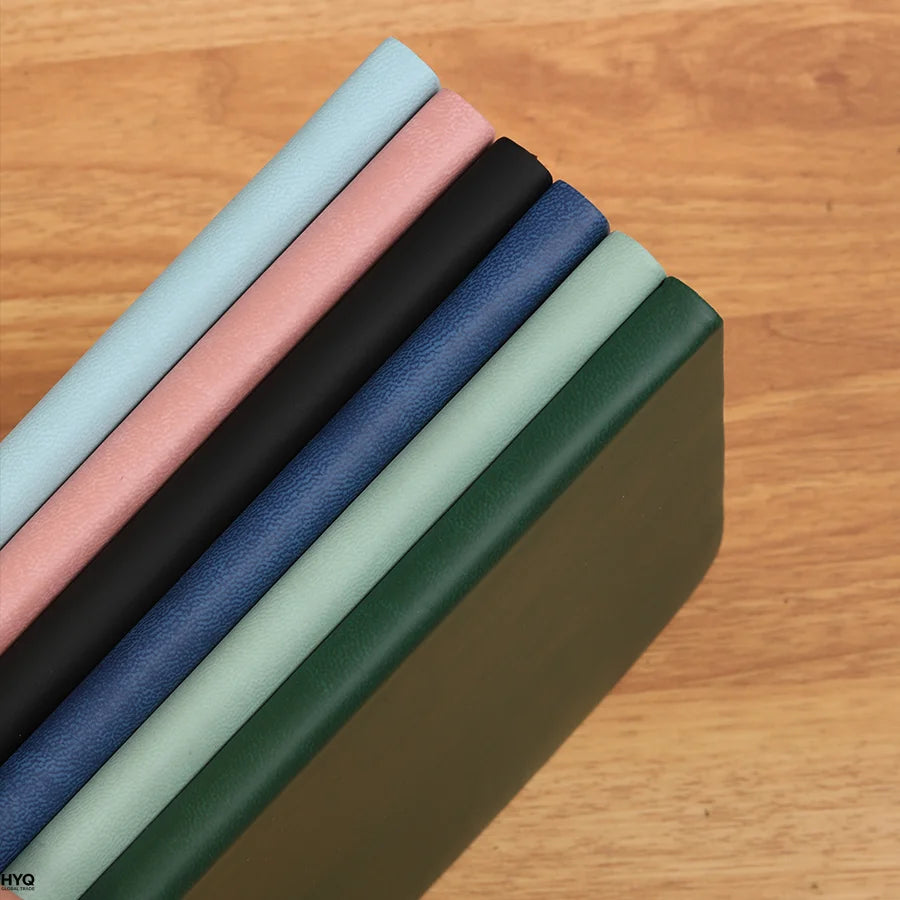 Cuaderno de cuero suave A5, 120 páginas, papelería de oficina, cubierta impermeable, tacto cómodo, venta caliente