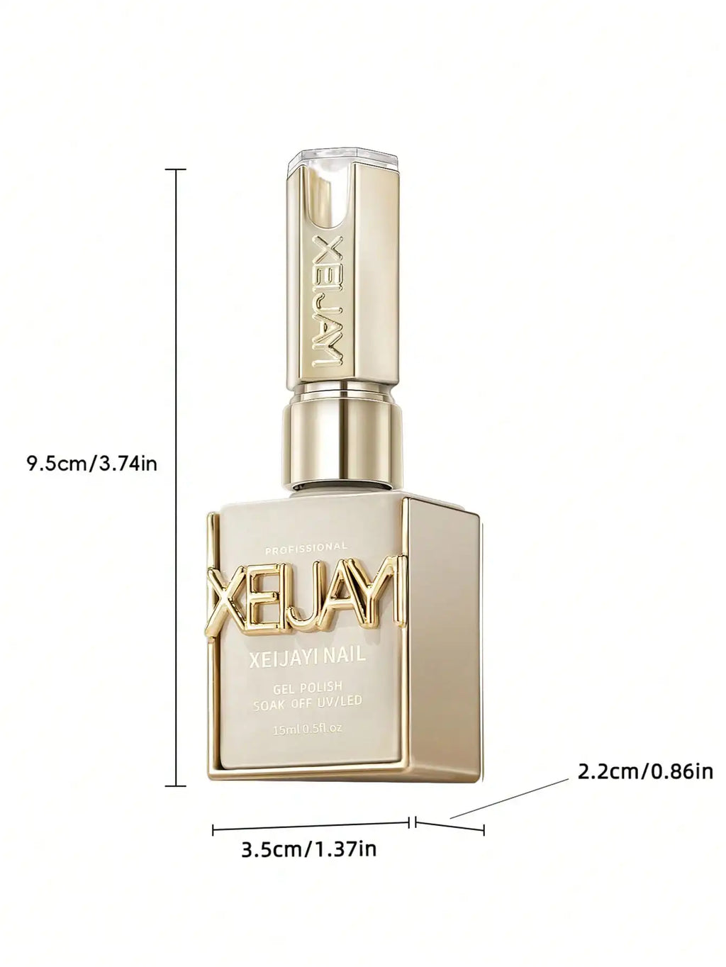Esmalte de uñas Blooming Gel de 15 ml (UV/LED, Soak-Off), capa superior selladora brillante