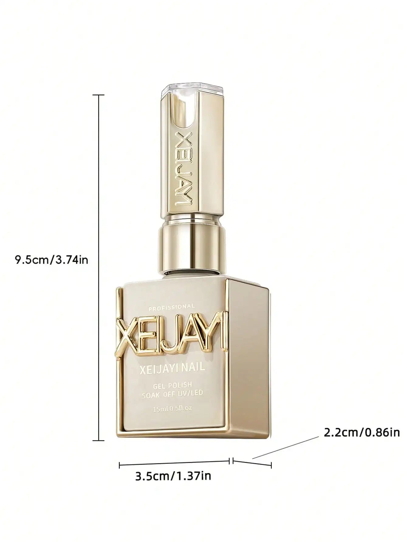 Esmalte de uñas Blooming Gel de 15 ml (UV/LED, Soak-Off), capa superior selladora brillante