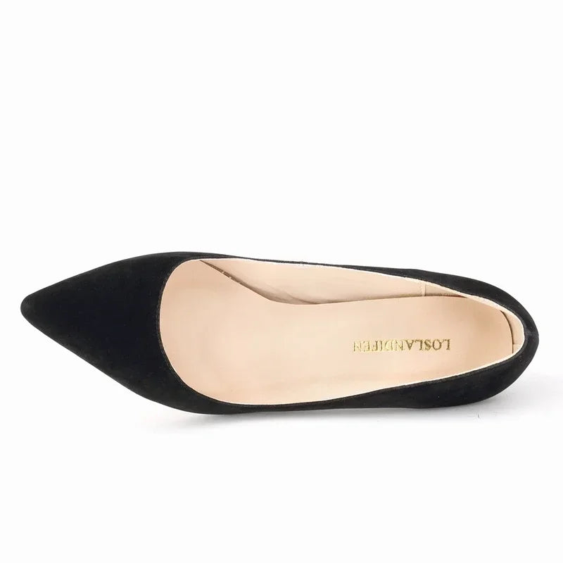 Zapatos de tacón tipo salón (stilettos) para mujer: elegantes, sexis, con punta afilada y cómodos. Ideales para oficina, fiestas o bodas.