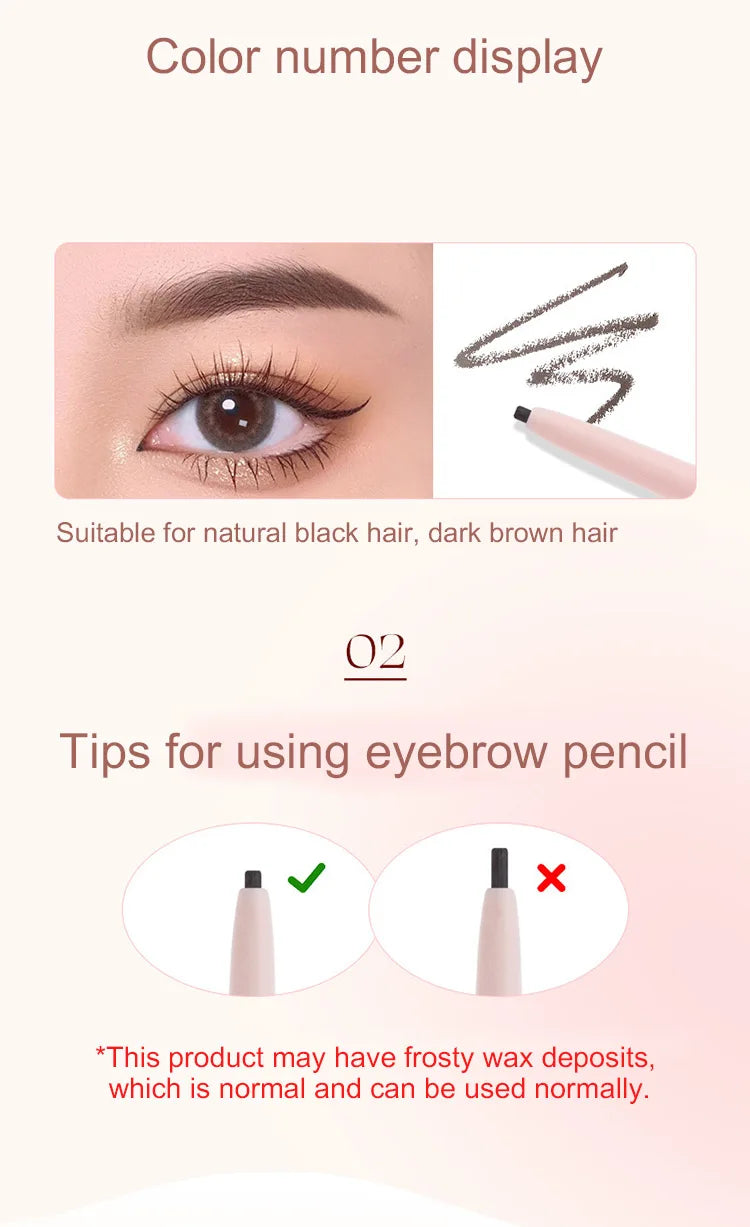 Set de belleza de 8 piezas con labial, corrector, sombra de ojos, producto para cejas y rubor.