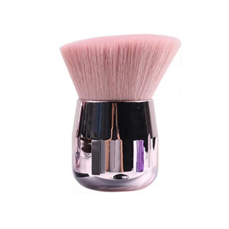 1 cepillo profesional tipo seta para manicura (limpieza de polvo, aplicación de gel/pintura o maquillaje) – Accesorio y herramienta de manicura