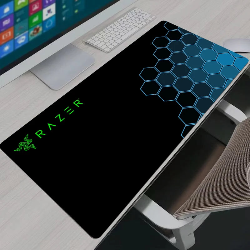 Alfombrilla de ratón Razer XXL para juegos y portátil; alfombrilla grande para teclado y ratón; nueva alfombrilla de escritorio gaming Razer (ideal para LOL).