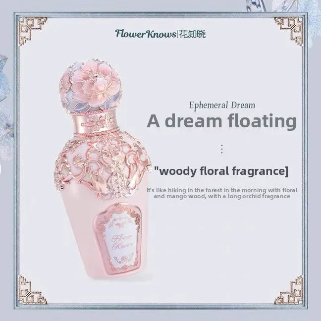Perfume Flowerknows Eau de Parfum "The Strawberry Cupid" (50 ml / 1,7 oz): fragancia floral gourmand duradera para mujer, ideal para regalo.