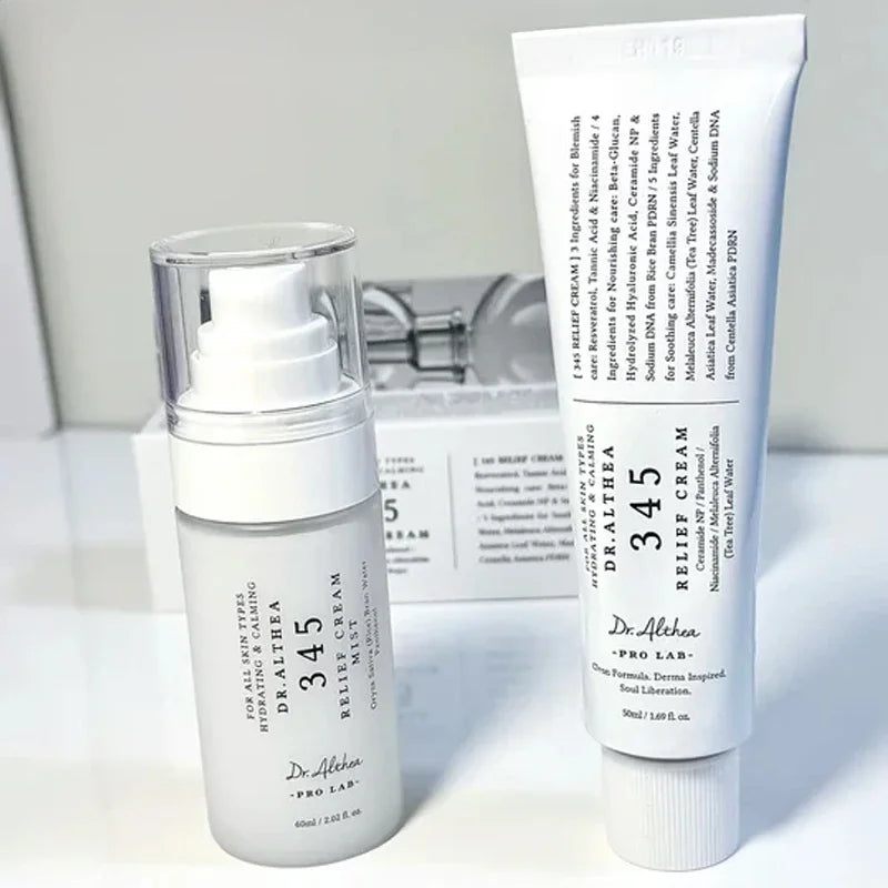 Nueva línea de cuidado de la piel coreana: crema antioxidante y reparadora facial, esencia suave con vitamina C y spray hidratante (100 ml).