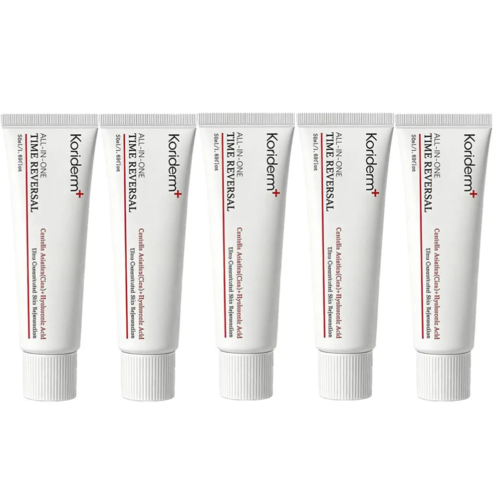 Crema hidratante facial integral Koriderm (50 ml): crema calmante y profundamente hidratante con centella asiática y ácido hialurónico.