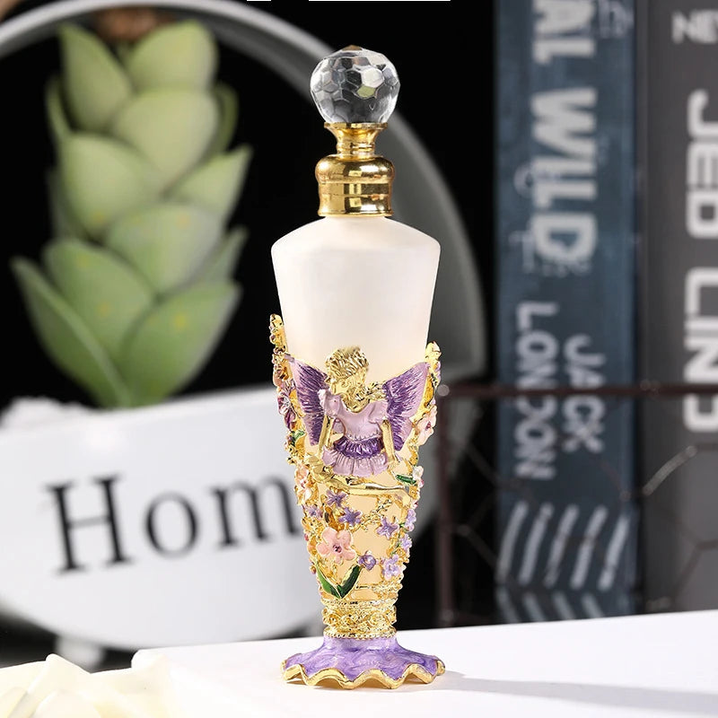 Exquisito perfume árabe: fragancia duradera con notas frescas de vainilla, orquídea floral y un toque de diosa; ideal para citas románticas. Spray de 25 ml.