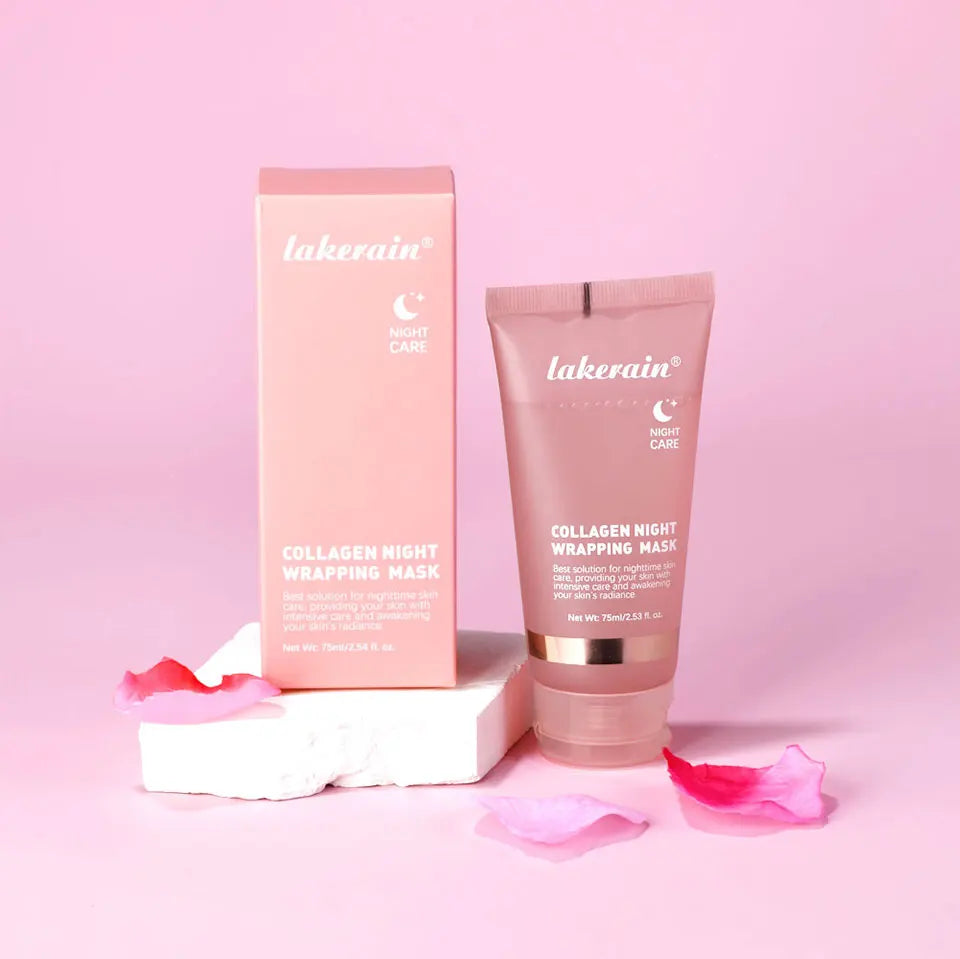 Mascarilla coreana crema de noche.original de colágeno profundo para hidratación y efecto tensor;