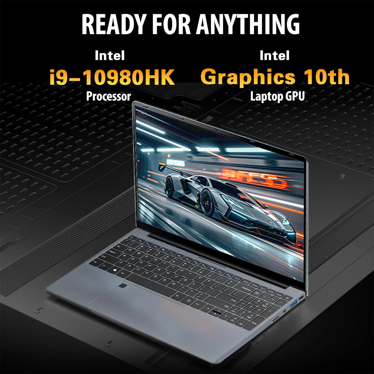 Portátil ACEKAMAS 2026 de 15,6" con Intel Core i9-10980HK, Windows 11 Pro, 16 GB DDR4 y SSD de 1 TB (Gaming)
