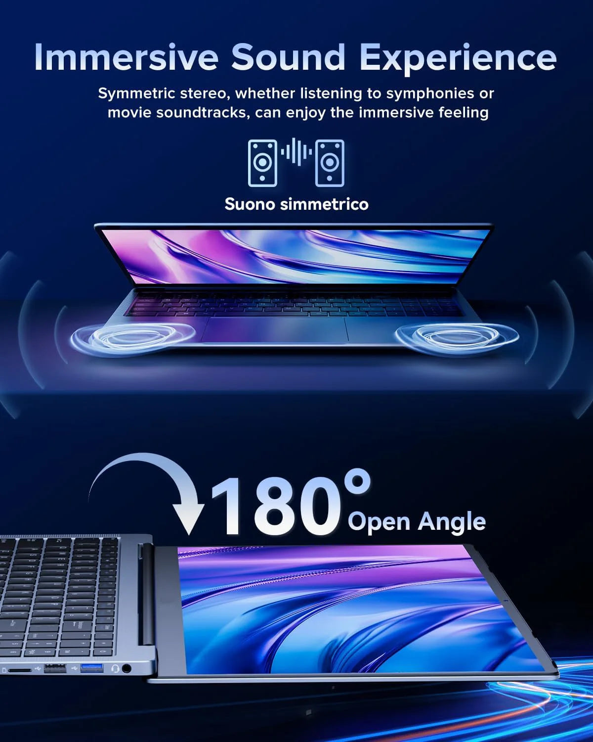 Portátil Intel Core i9 10980HK (modelo 2026) con Windows 11 Pro, pantalla de 15,6 pulgadas, 16 GB de RAM, SSD de 1 TB/2 TB, resolución HD (1920x1080), desbloqueo por huella dactilar y teclado retroiluminado.