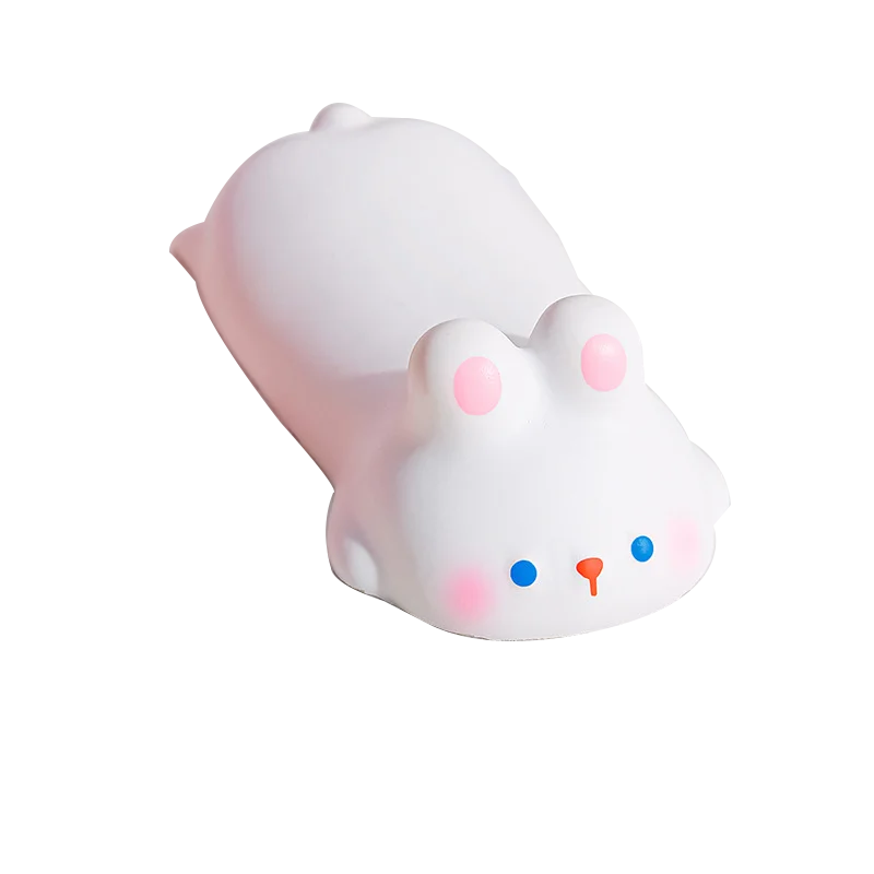 Nuevo y adorable soporte de muñeca con forma de animal para alfombrilla de ratón; reposamuñecas y soporte para el brazo para escritorio y portátil (diseños de gato, perro, pato y panda).