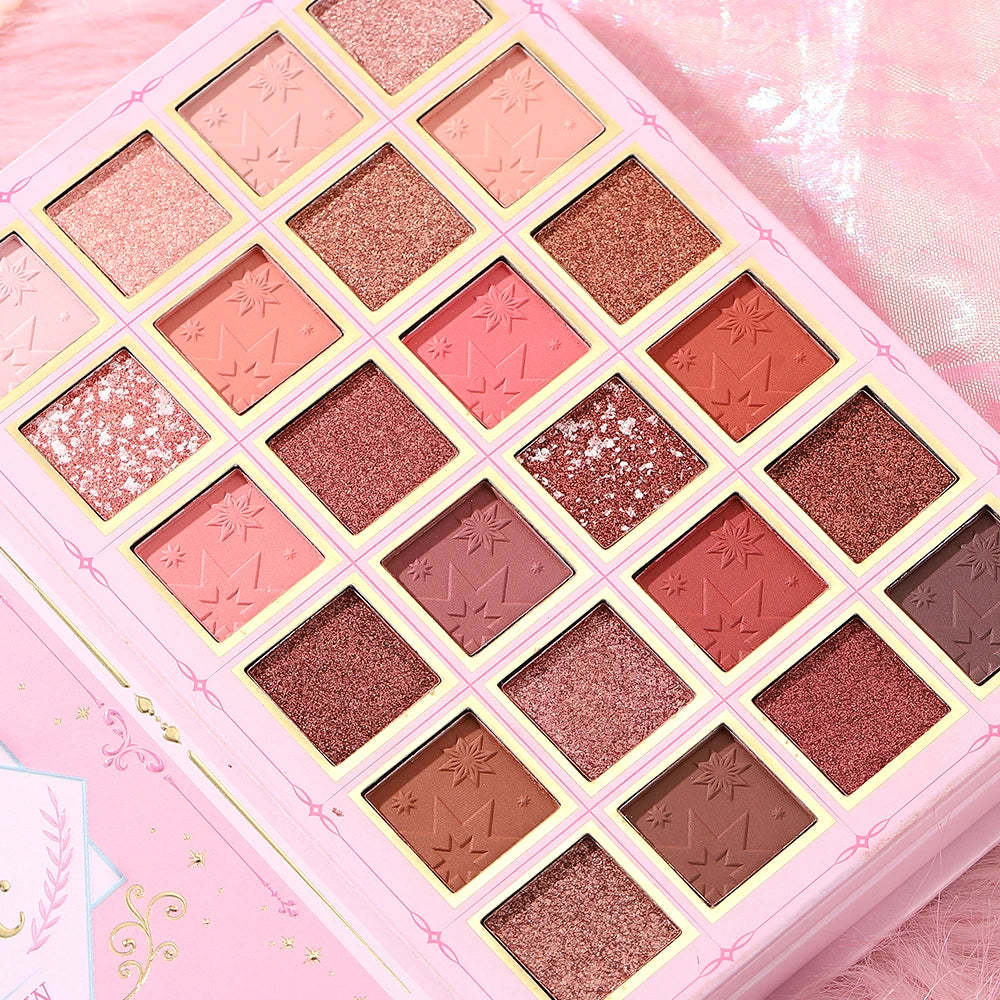 Paleta de maquillaje tipo libro «todo en uno» de 5 niveles: kit completo con 48 sombras de ojos, 6 coloretes, productos para contorno, iluminador y pomada para cejas, además de 6 labiales.