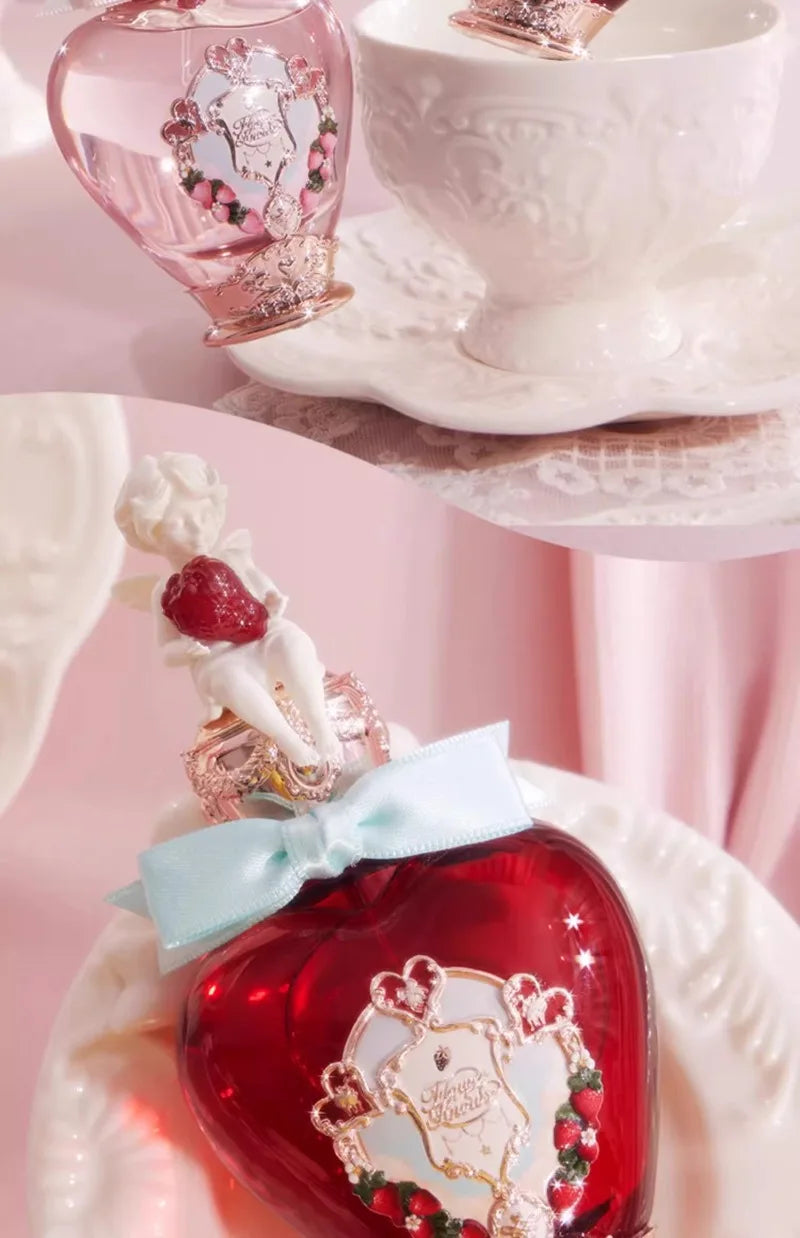 Perfume Flowerknows Eau de Parfum "The Strawberry Cupid" (50 ml / 1,7 oz): fragancia floral gourmand duradera para mujer, ideal para regalo.