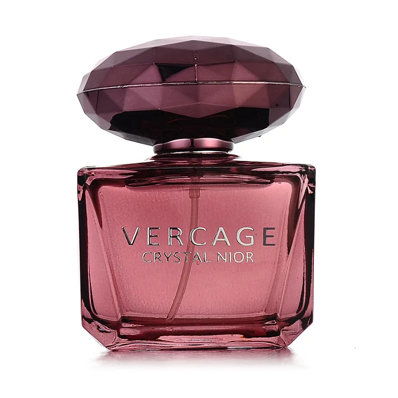 Perfume Eau de Toilette para mujer "Crystal Diamond Sweet Love" (50 ml) – Fragancia floral con notas de diamante y cristal negro.