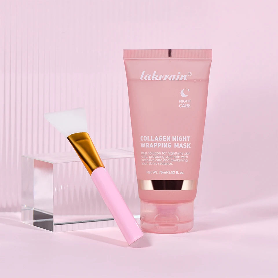 Mascarilla coreana crema de noche.original de colágeno profundo para hidratación y efecto tensor;